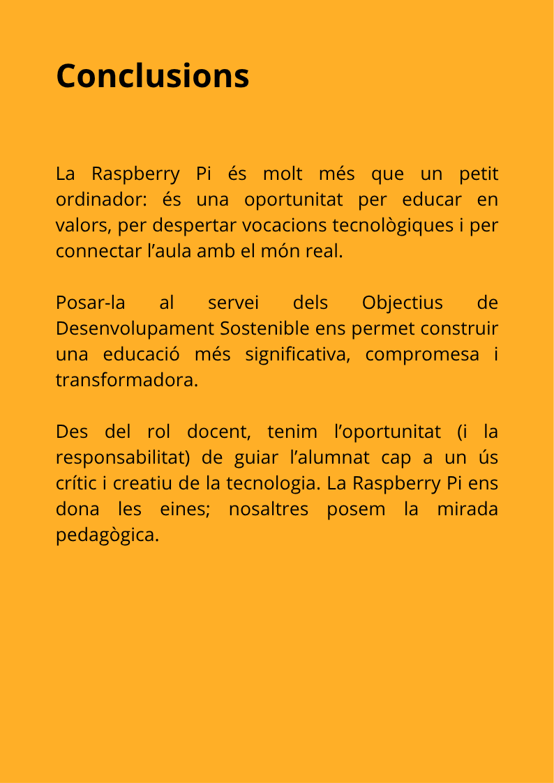 Informe complet de la vinculació del projecte amb els ODS (6)